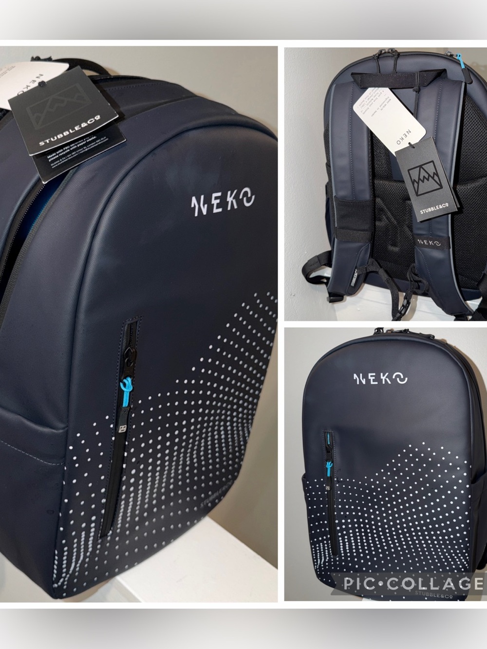Stubble & Co Everyday Backpack 20L Black NWT!